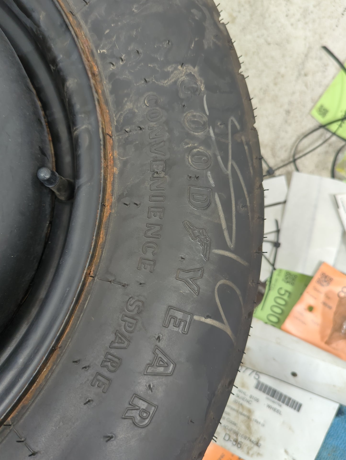 2016 Chrysler Patriot Spare Donut Tire Wheel Rim Oem - Oemusedautoparts1.com