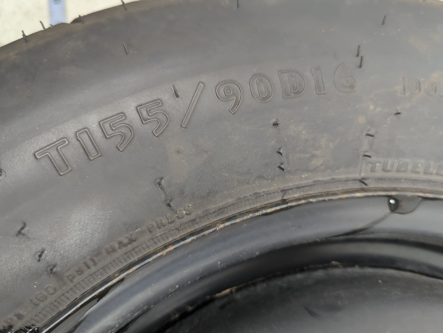 2016 Chrysler Patriot Spare Donut Tire Wheel Rim Oem - Oemusedautoparts1.com
