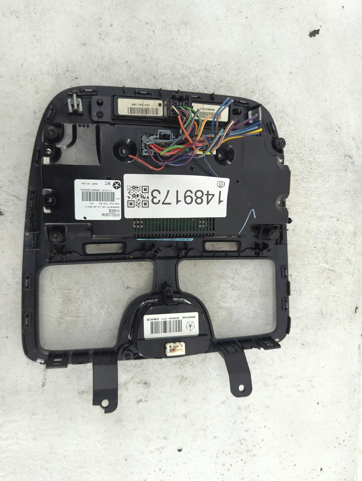 2016 Chrysler Town and Country Climate Control Module Temperature AC/Heater Replacement P/N:68110613AC 56046741AB Fits OEM U