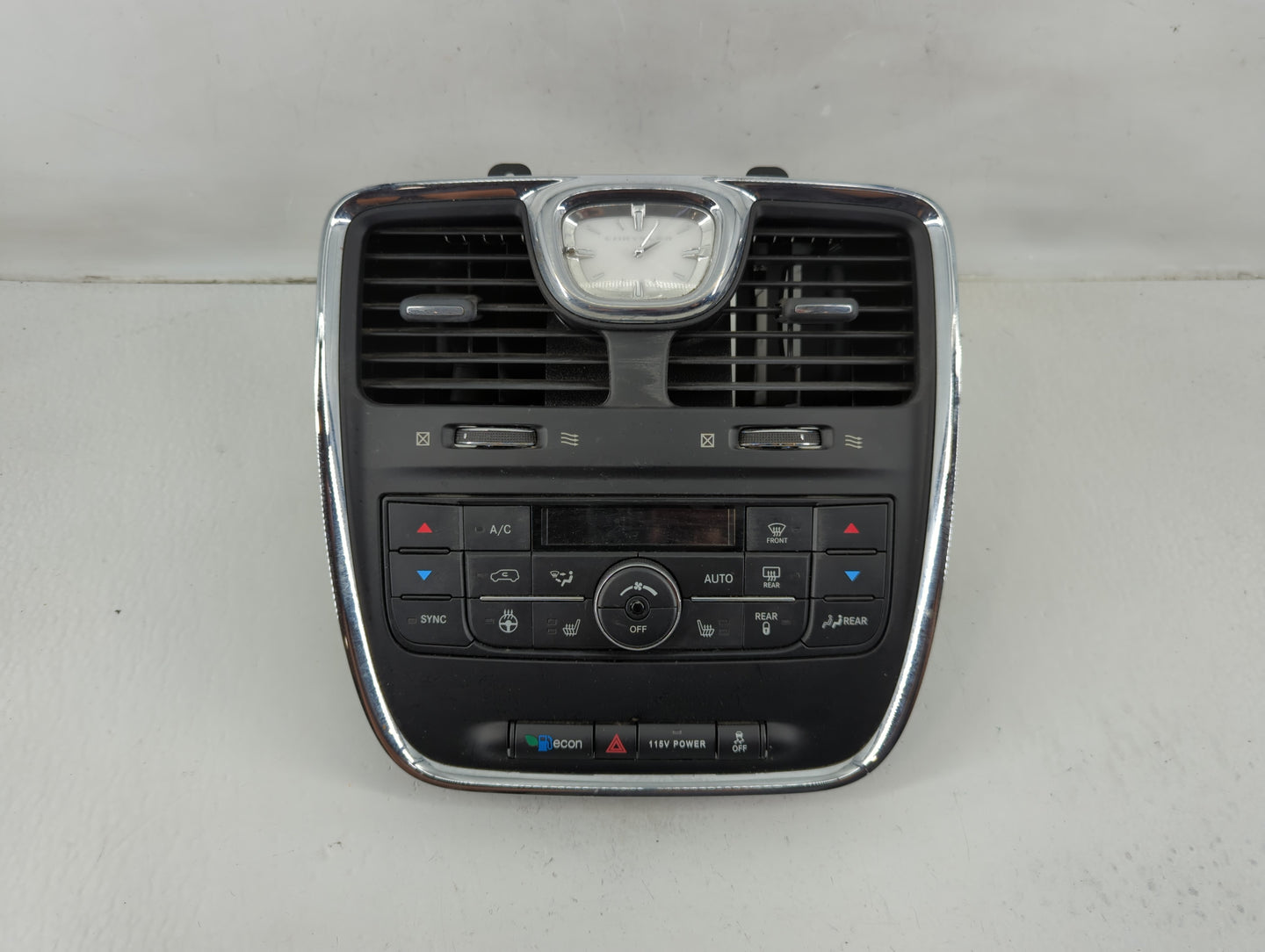 2011-2016 Chrysler Town & Country Climate Control Module Temperature AC/Heater Replacement P/N:55111367AH Fits OEM Used Auto