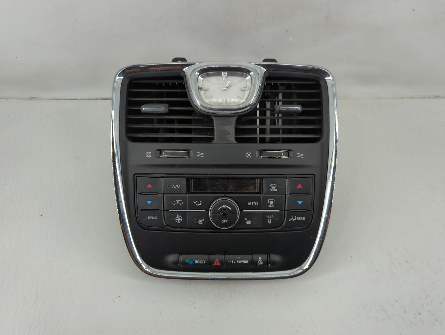 2011-2016 Chrysler Town & Country Climate Control Module Temperature AC/Heater Replacement P/N:55111367AH Fits OEM Used Auto