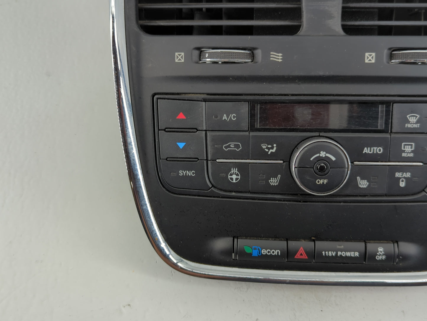 2011-2016 Chrysler Town & Country Climate Control Module Temperature AC/Heater Replacement P/N:55111367AH Fits OEM Used Auto