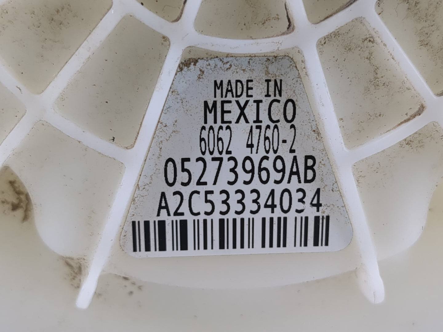 2011-2016 Chrysler Town & Country Electrical Gas Fuel Pump Assembly - Oemusedautoparts1.com