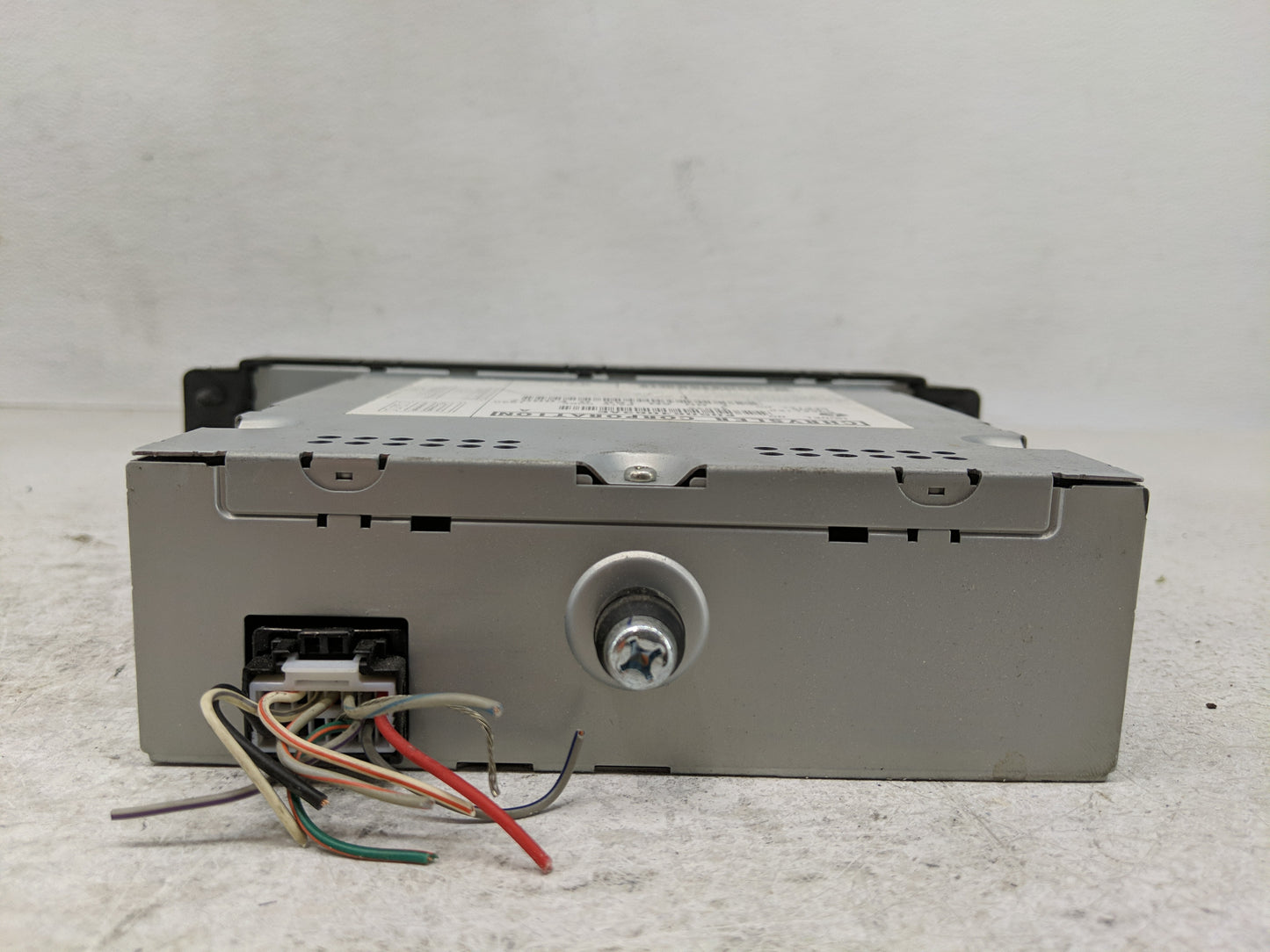 2012-2016 Chrysler Town & Country Radio AM FM Cd Player Receiver Replacement P/N:P05064063AE Fits OEM Used Auto Parts - Oemu