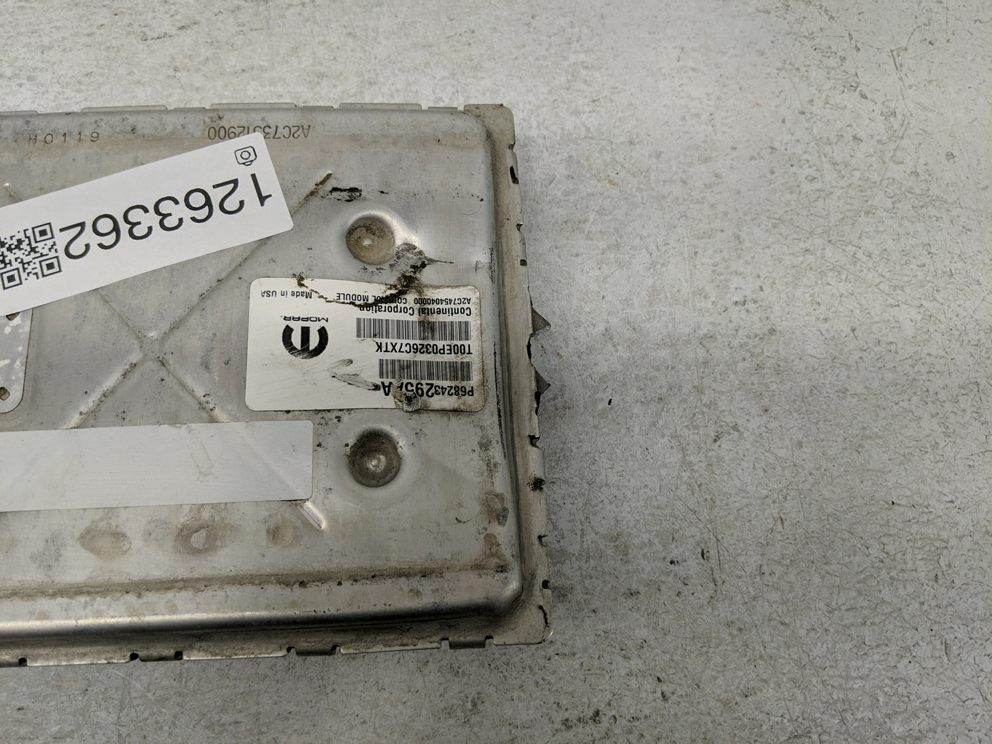 2016 Chrysler Town & Country PCM Engine Control Computer ECU ECM PCU OEM P/N:P68243295AA Fits Fits 2017 2018 2019 2020 OEM U