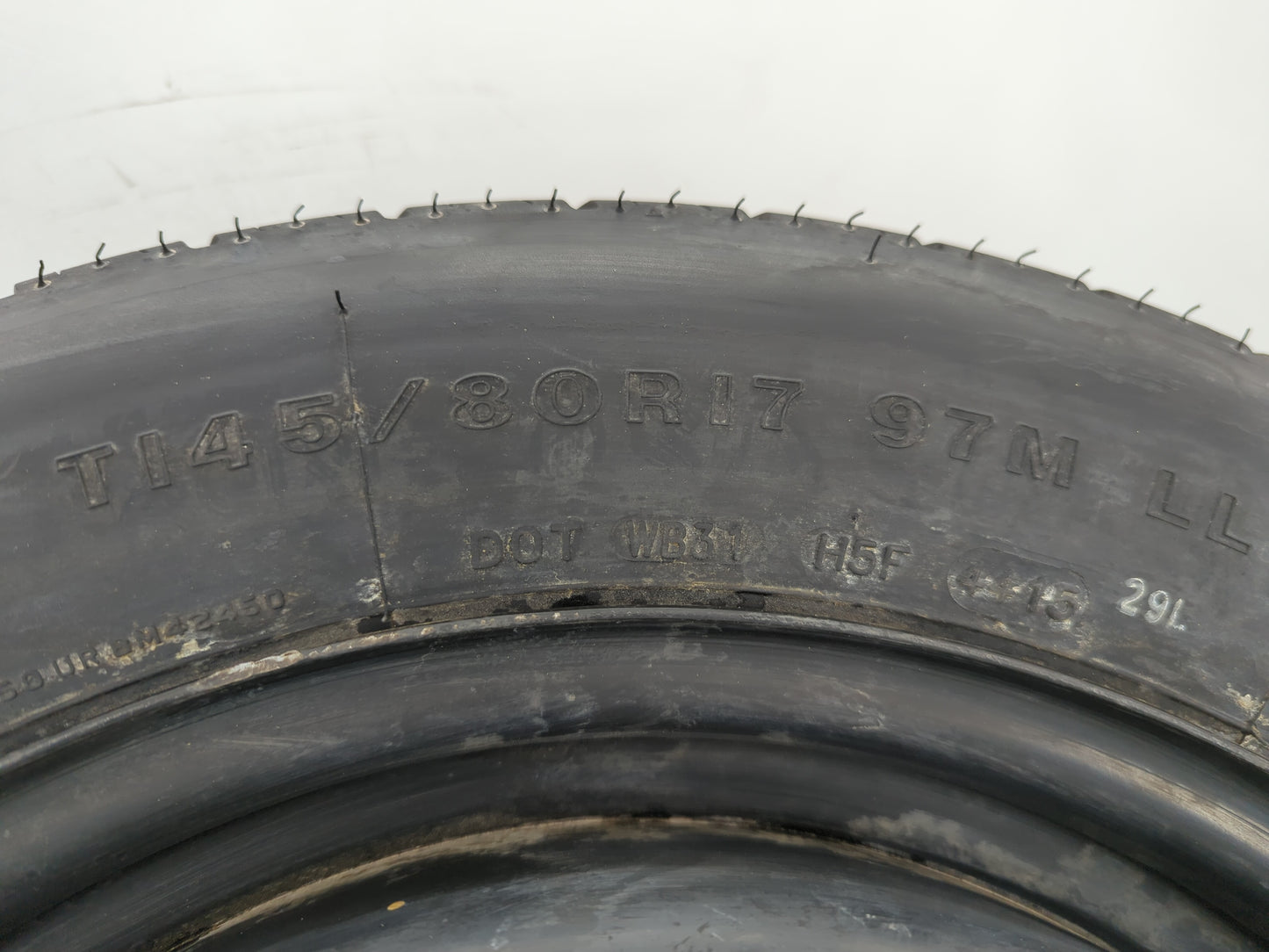 2012-2016 Chrysler Town & Country Spare Donut Tire Wheel Rim Oem - Oemusedautoparts1.com