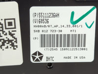 2011-2016 Chrysler Town & Country Climate Control Module Temperature AC/Heater Replacement P/N:55111236AH Fits OEM Used Auto