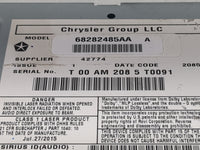 2016-2016 Chrysler Town & Country Information Display Screen - Oemusedautoparts1.com