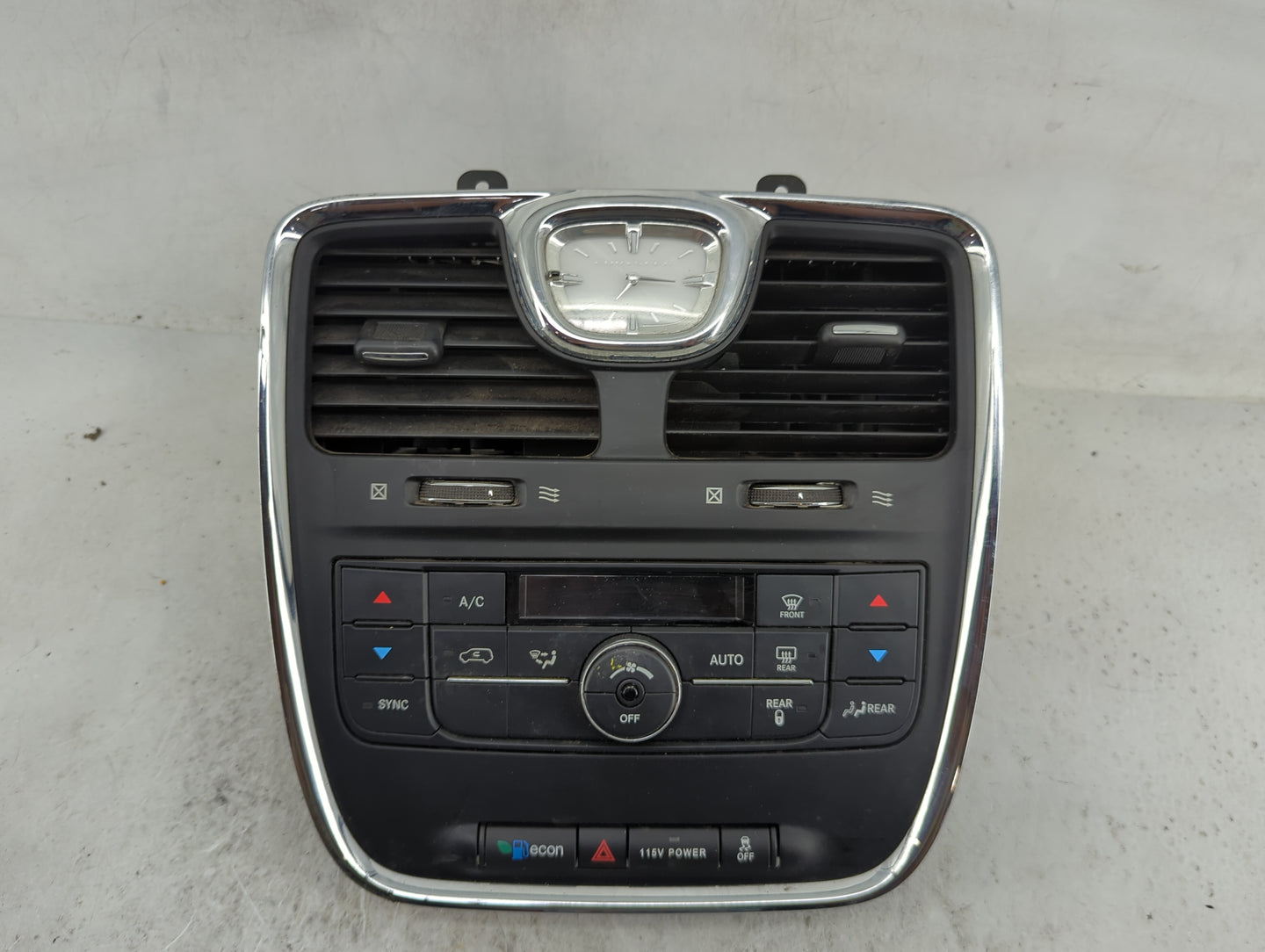 2011-2016 Chrysler Town & Country Climate Control Module Temperature AC/Heater Replacement Fits OEM Used Auto Parts - Oemuse