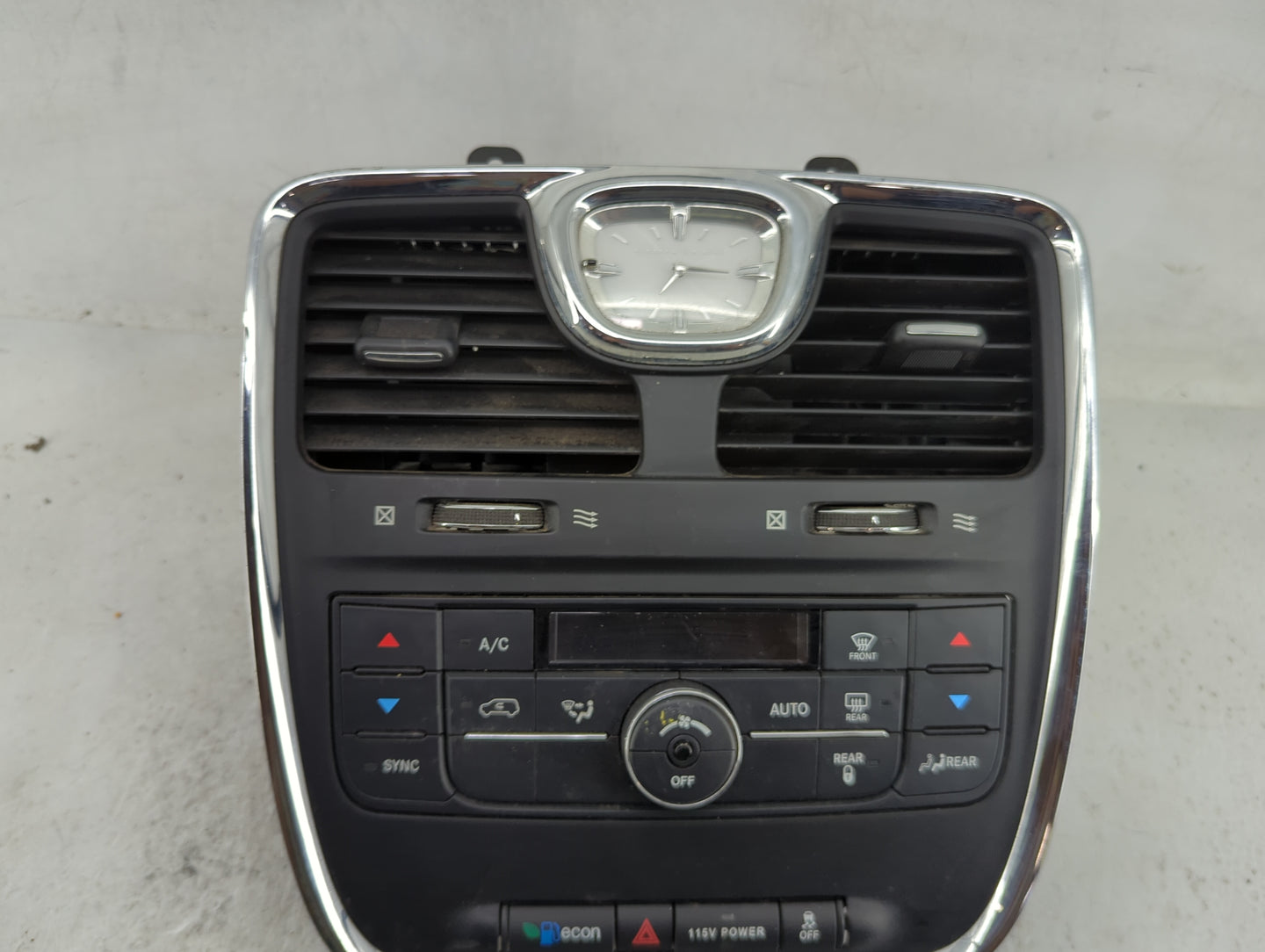 2011-2016 Chrysler Town & Country Climate Control Module Temperature AC/Heater Replacement Fits OEM Used Auto Parts - Oemuse
