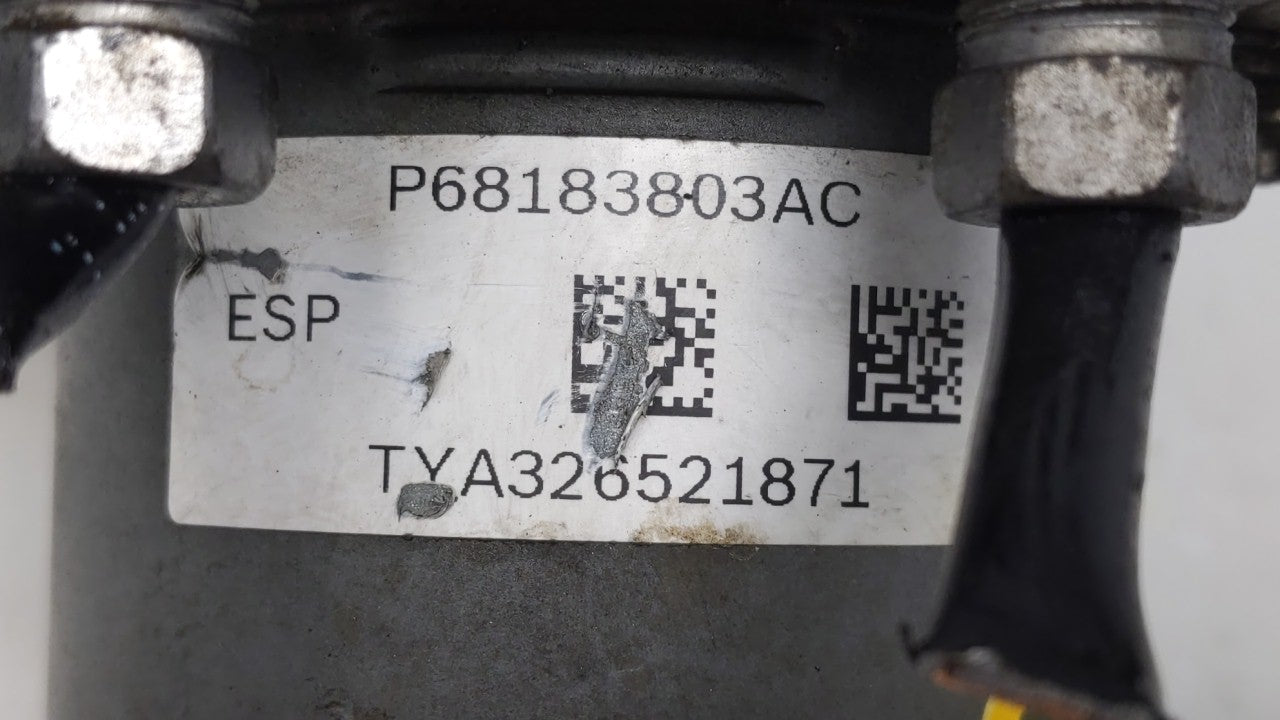 2014 Chrysler Town & Country ABS Pump Control Module Replacement P/N:P68183803AC Fits OEM Used Auto Parts - Oemusedautoparts