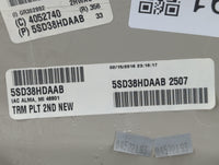 2012-2016 Chrysler Town & Country Climate Control Module Temperature AC/Heater Replacement P/N:5SD38HDAAB Fits OEM Used Auto