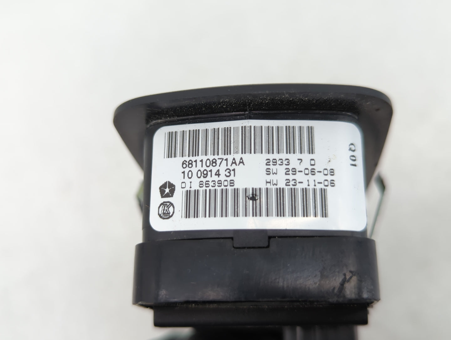 2012-2016 Chrysler Town & Country Master Power Window Switch Replacement Driver Side Left P/N:68110871AA Fits OEM Used Auto 