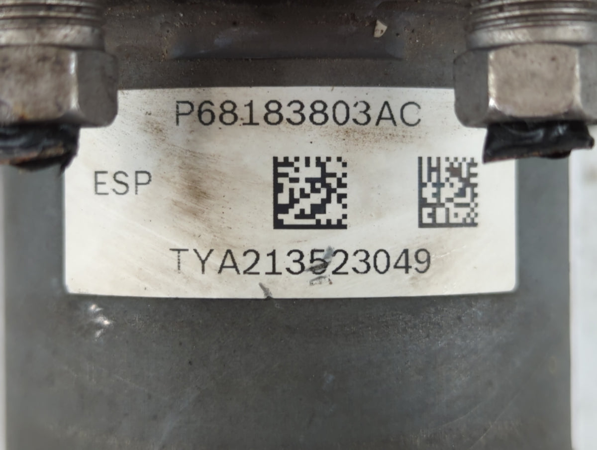 2014 Chrysler Town & Country Anti-Lock Brake ABS Pump Module Actuator OEM P/N:P68183803AC Fits OEM Used Auto Parts - Oemused