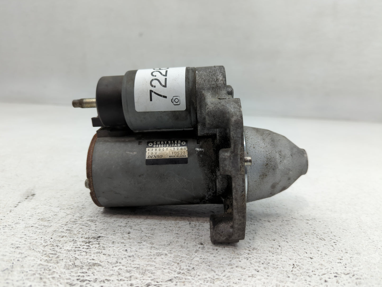 2011-2016 Chrysler Town & Country Car Starter Motor Solenoid OEM P/N:428000-7200 04801839AB Fits OEM Used Auto Parts - Oemus