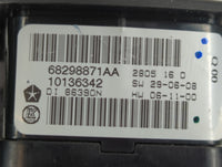 2012-2016 Chrysler Town & Country Master Power Window Switch Replacement Driver Side Left P/N:68298871AA Fits OEM Used Auto 