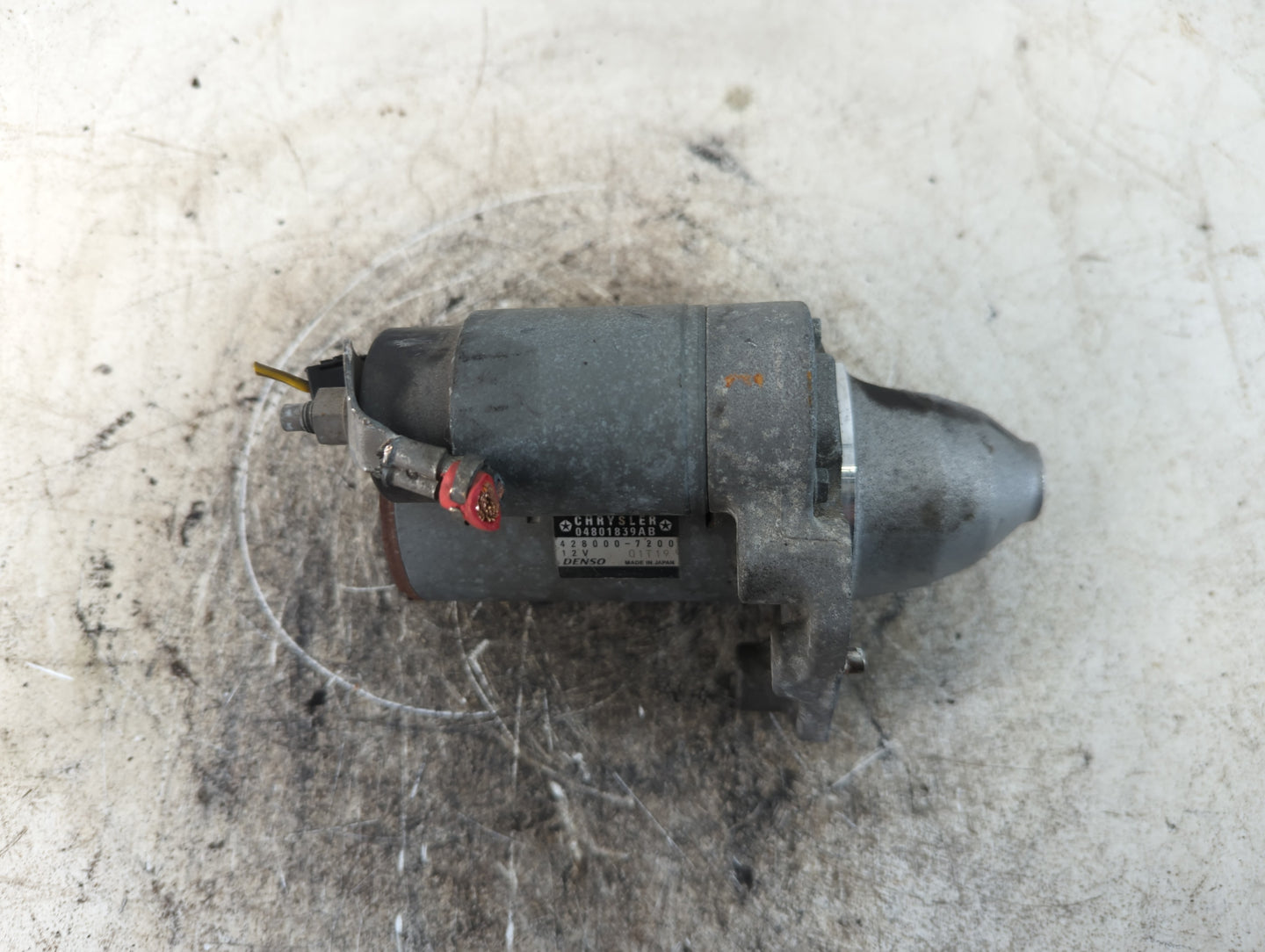 2011-2016 Chrysler Town & Country Car Starter Motor Solenoid OEM P/N:04801839AB 428000-7200 Fits OEM Used Auto Parts - Oemus