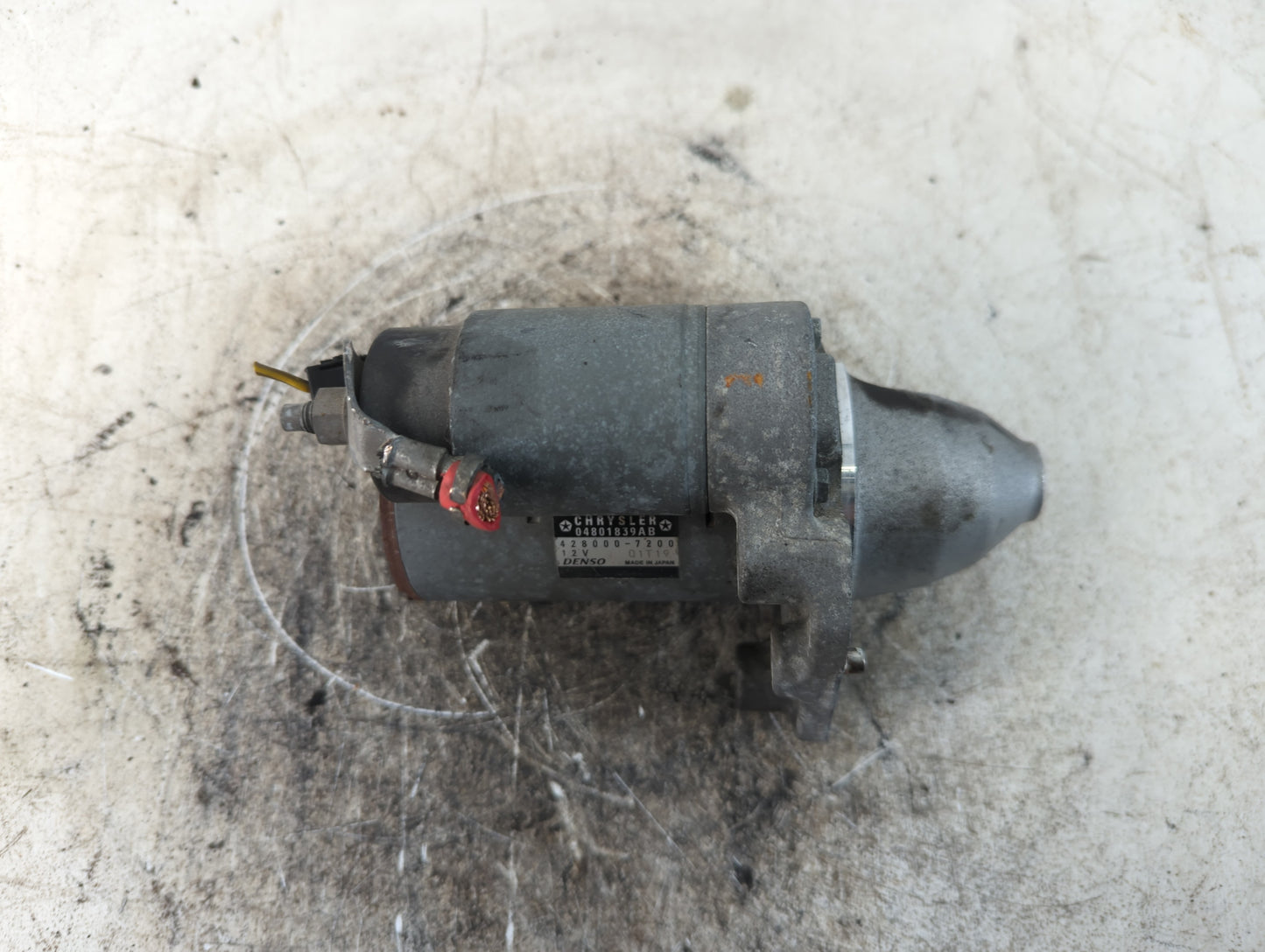2011-2016 Chrysler Town & Country Car Starter Motor Solenoid OEM P/N:04801839AB 428000-7200 Fits OEM Used Auto Parts - Oemus