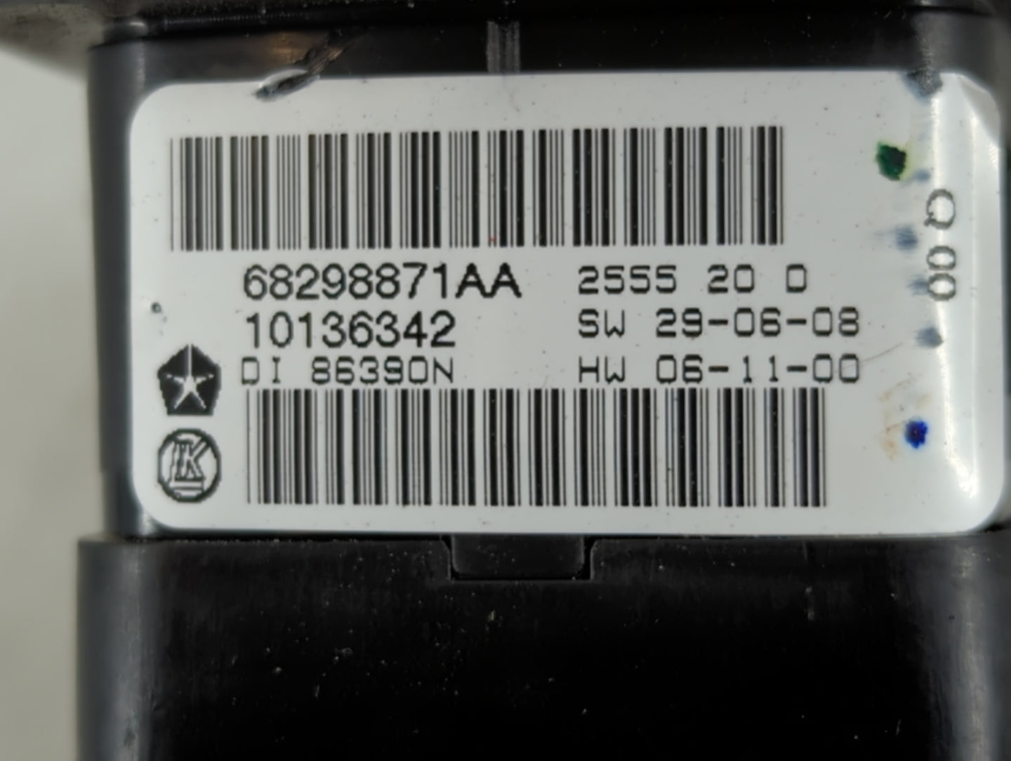 2012-2016 Chrysler Town & Country Master Power Window Switch Replacement Driver Side Left P/N:68298871AA Fits OEM Used Auto 