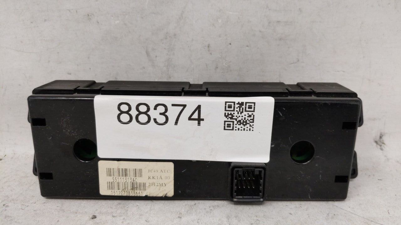 2012-2016 Chrysler Town & Country Climate Control Module Temperature AC/Heater Replacement P/N:55111313AB 55111312AC Fits OE
