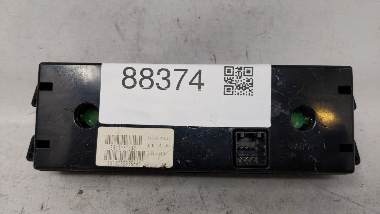 2012-2016 Chrysler Town & Country Climate Control Module Temperature AC/Heater Replacement P/N:55111313AB 55111312AC Fits OE