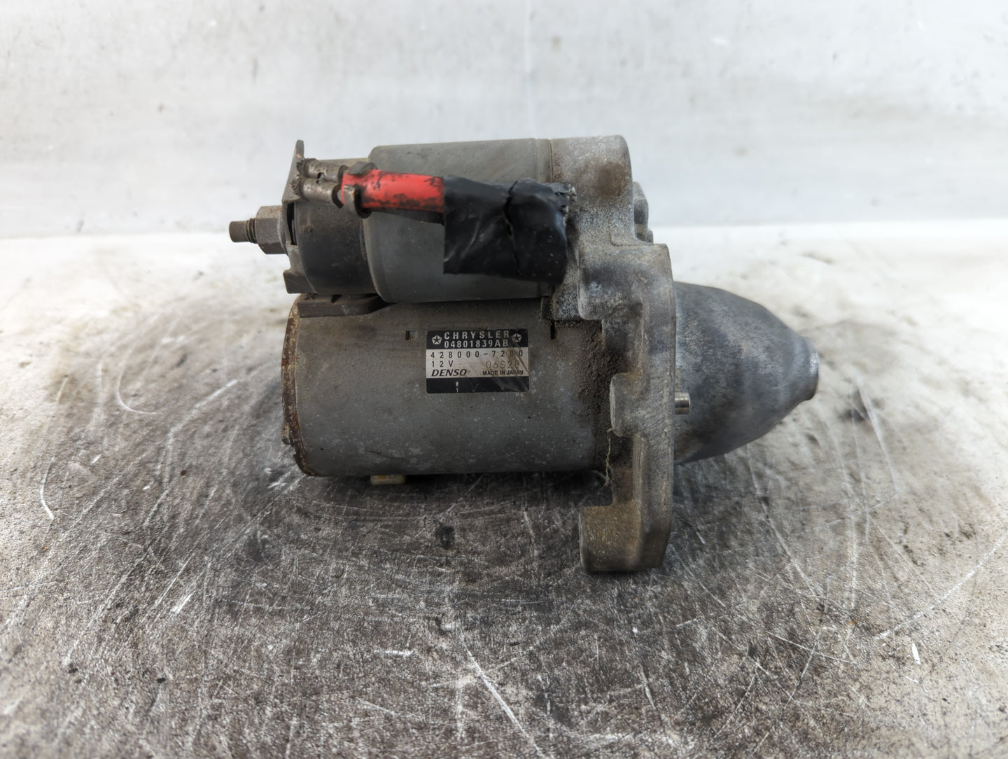 2011-2016 Chrysler Town & Country Car Starter Motor Solenoid OEM P/N:428000-7200 04801839AB Fits OEM Used Auto Parts - Oemus