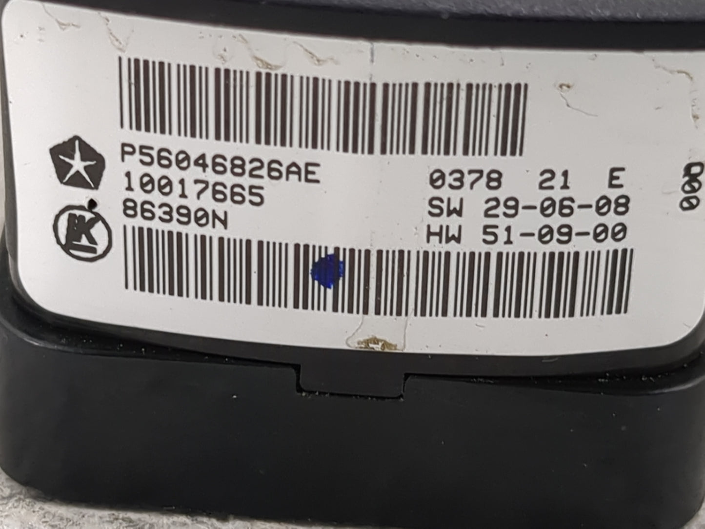 2016 Dodge 2500 Pickup Master Power Window Switch Replacement Driver Side Left P/N:P56046826AE 10017665 Fits OEM Used Auto P