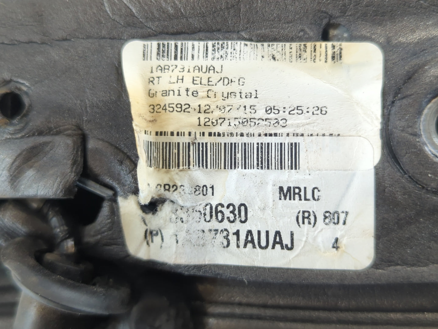 2016 Dodge Caravan Driver Side View Mirror - Left Door Mirror OEM Used - Oemusedautoparts1.com