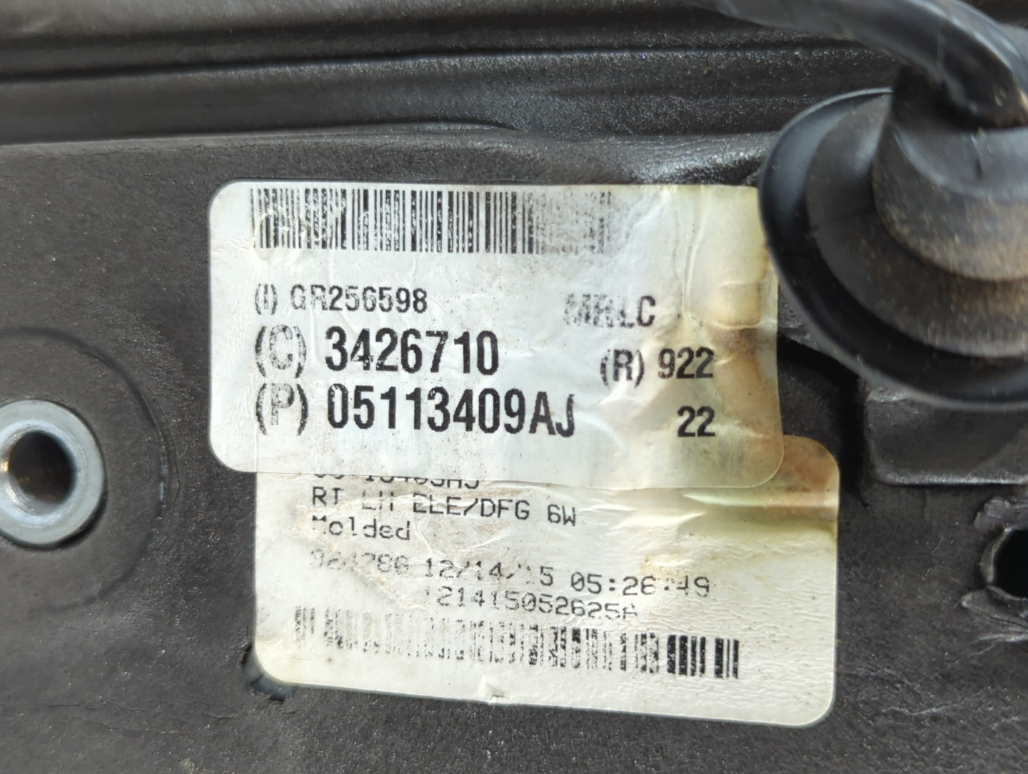 2016 Dodge Caravan Driver Side View Mirror - Left Door Mirror OEM Used - Oemusedautoparts1.com