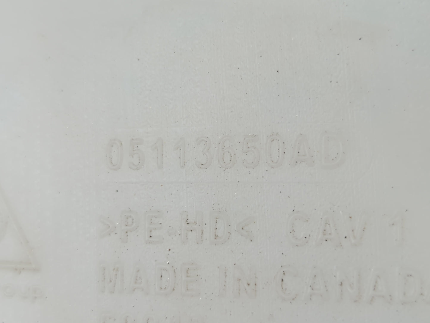 Dodge Caravan Windshield Washer Fluid Reservoir Bottle Oem - Oemusedautoparts1.com