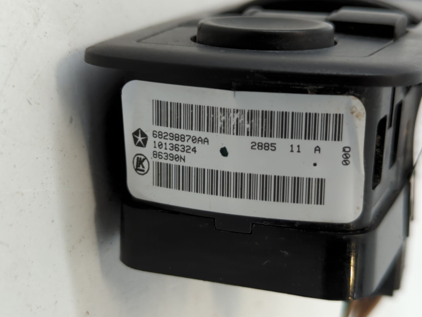 2016 Dodge Caravan Master Power Window Switch Replacement Driver Side Left P/N:68298870AA Fits Fits 2012 2013 2014 2015 OEM 