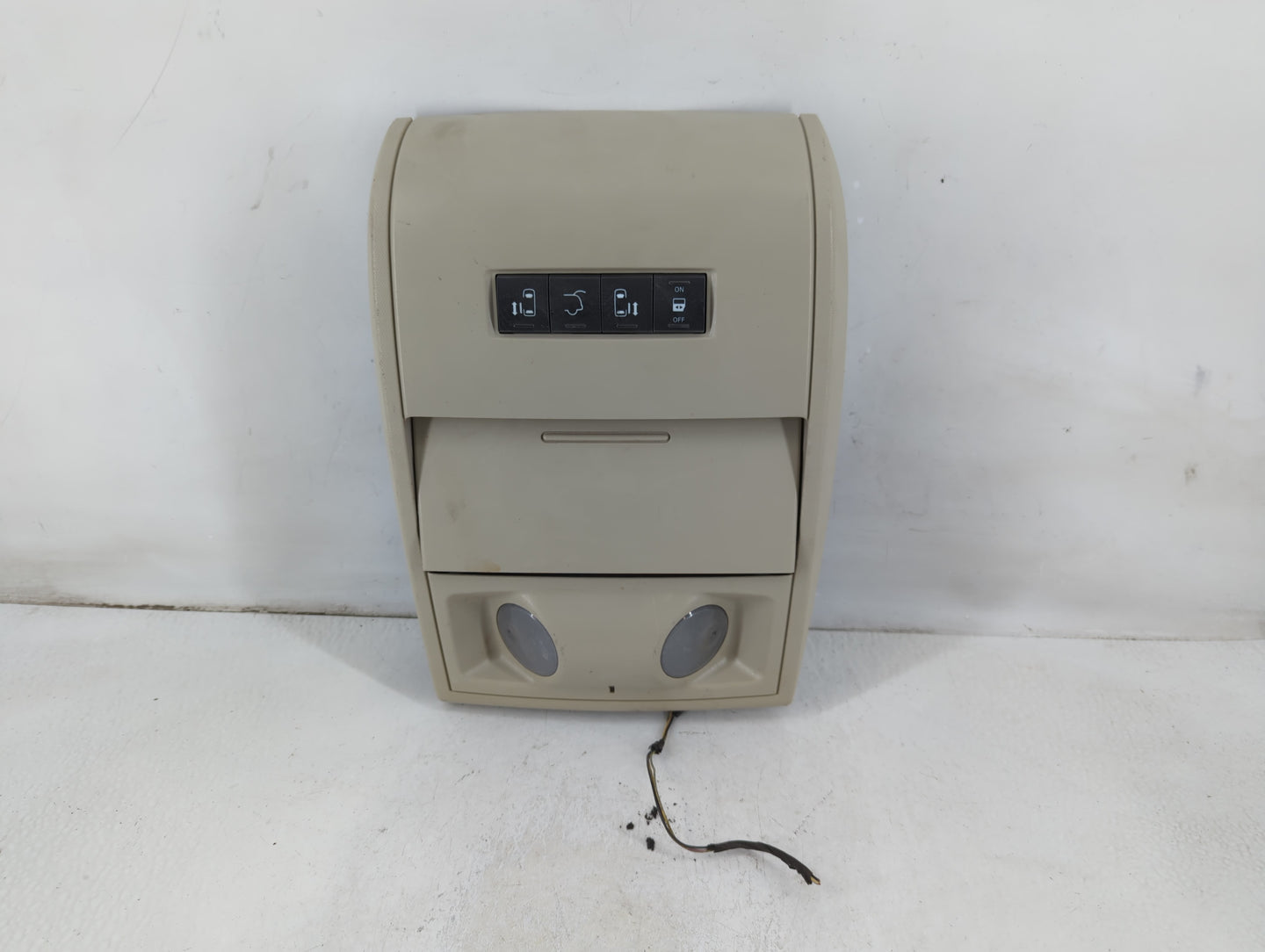 2016 Dodge Caravan Overhead Roof Console 1112193 - Oemusedautoparts1.com