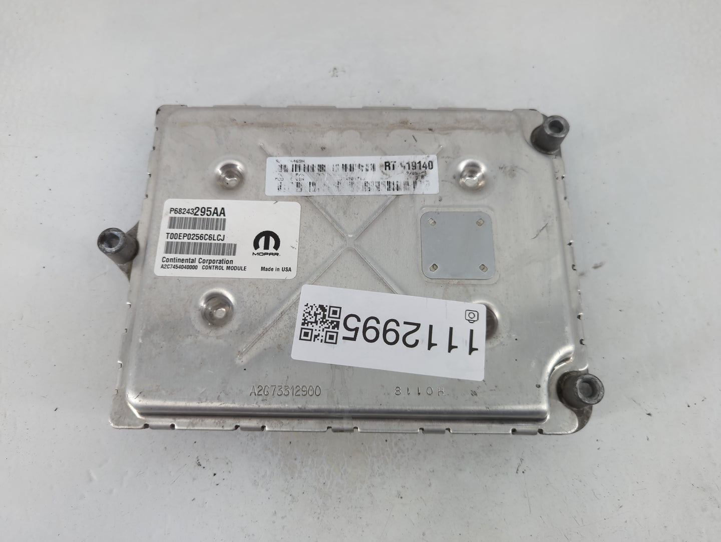 2016 Dodge Caravan PCM Engine Control Computer ECU ECM PCU OEM P/N:P68243295AB Fits Fits 2017 2018 2019 2020 OEM Used Auto P