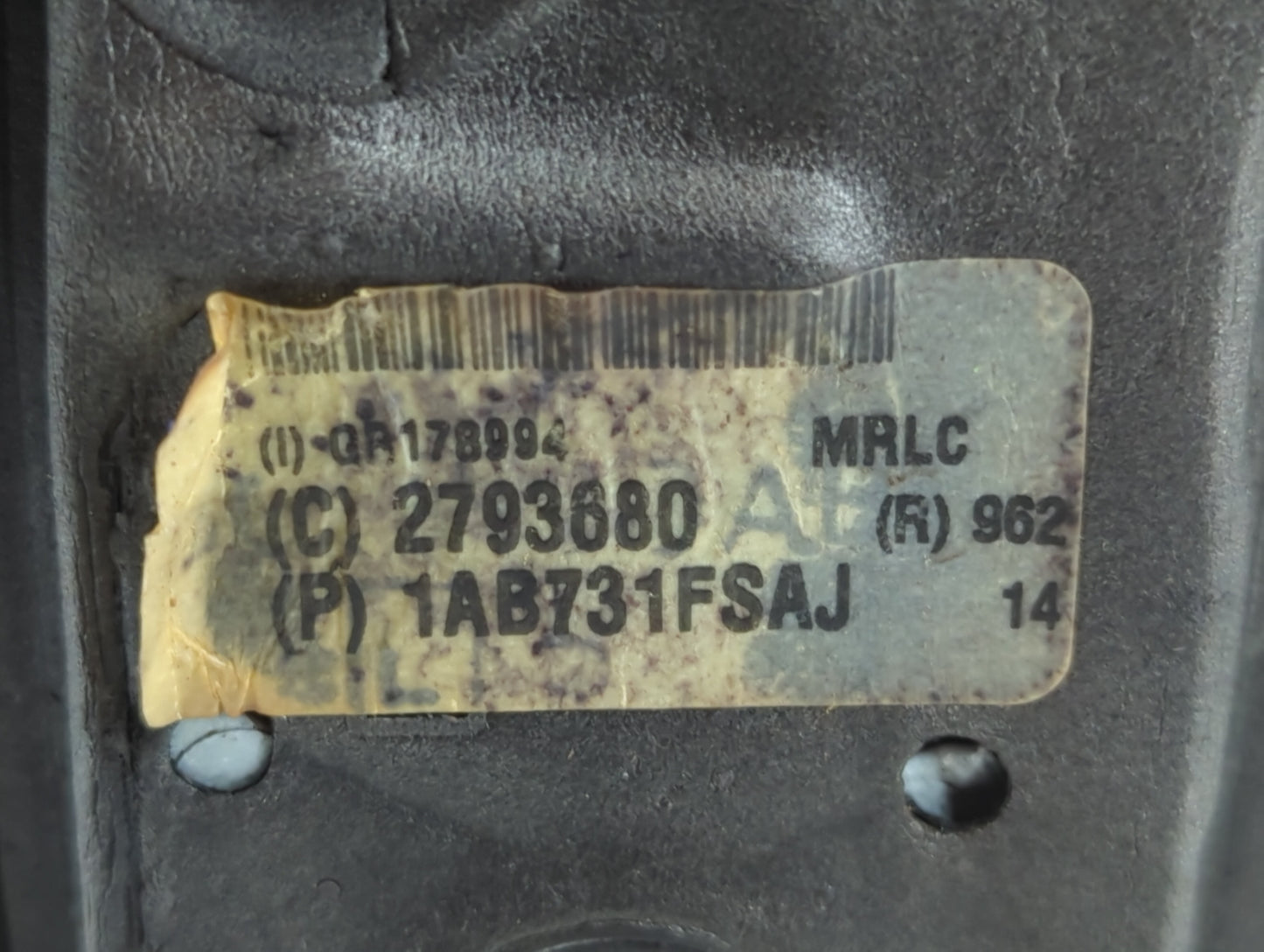 2016 Dodge Caravan Driver Side View Mirror - Left Door Mirror OEM Used - Oemusedautoparts1.com