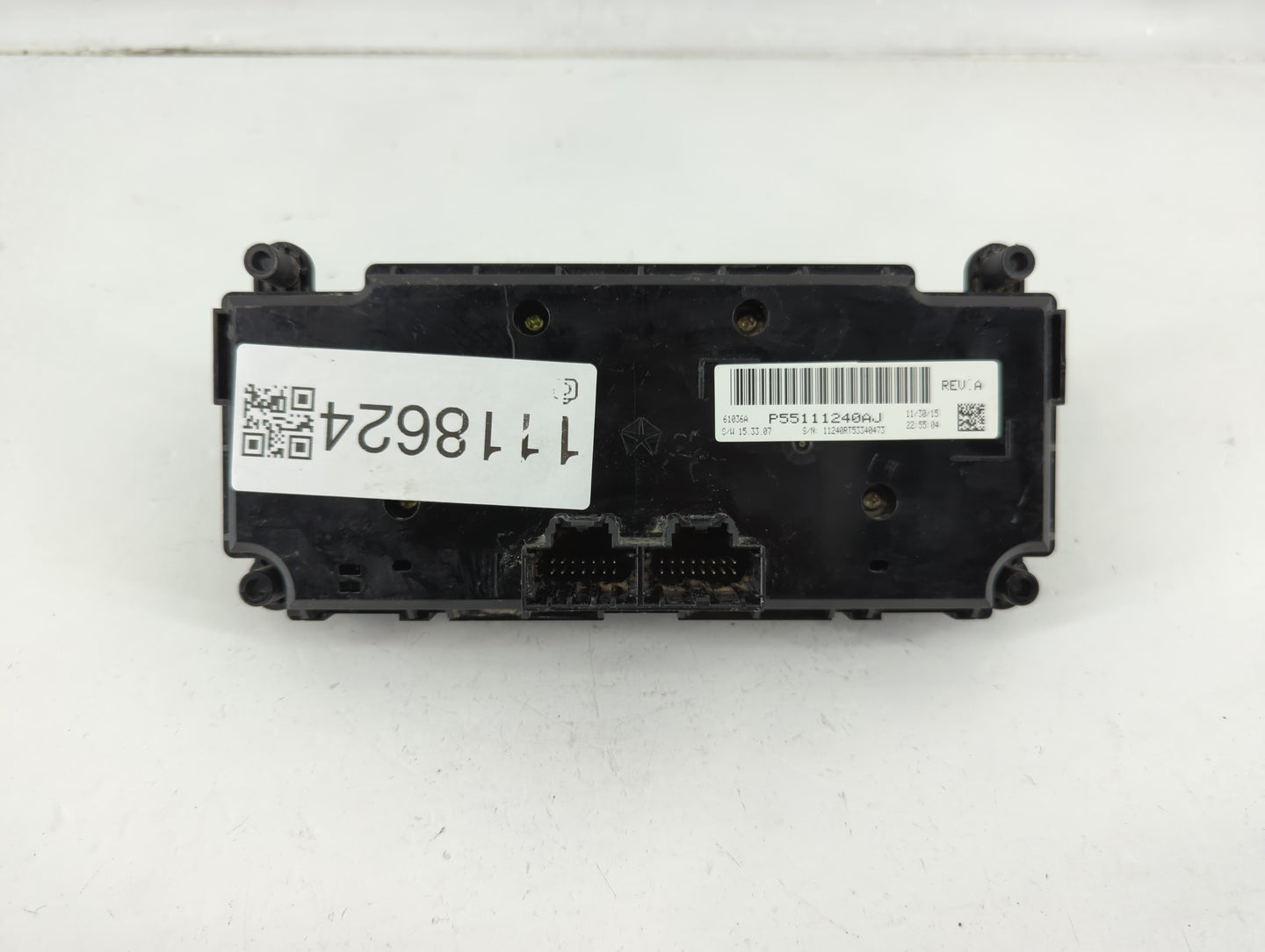 2016 Dodge Caravan Climate Control Module Temperature AC/Heater Replacement P/N:P55111240AJ Fits OEM Used Auto Parts - Oemus