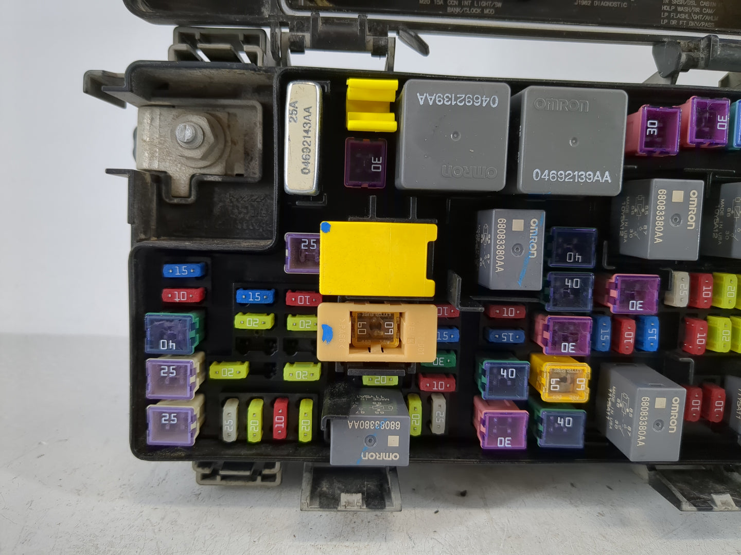 Dodge Caravan Fusebox Fuse Box Relay Module Tipm 68239606aa - Oemusedautoparts1.com