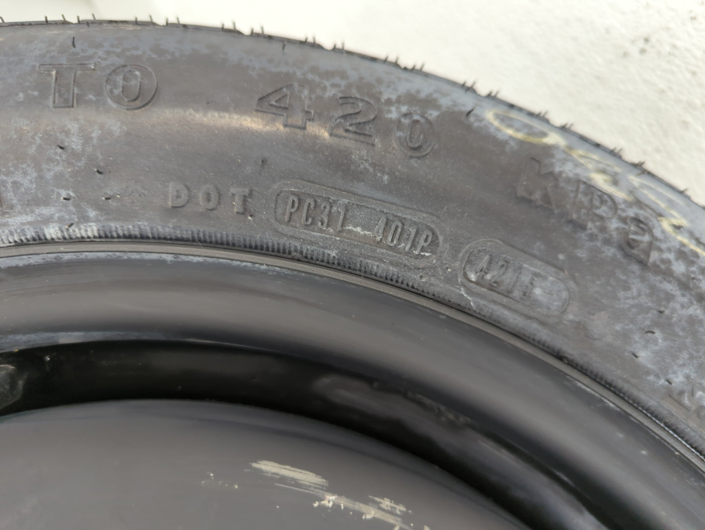 Dodge Caravan Spare Donut Tire Wheel Rim Oem - Oemusedautoparts1.com