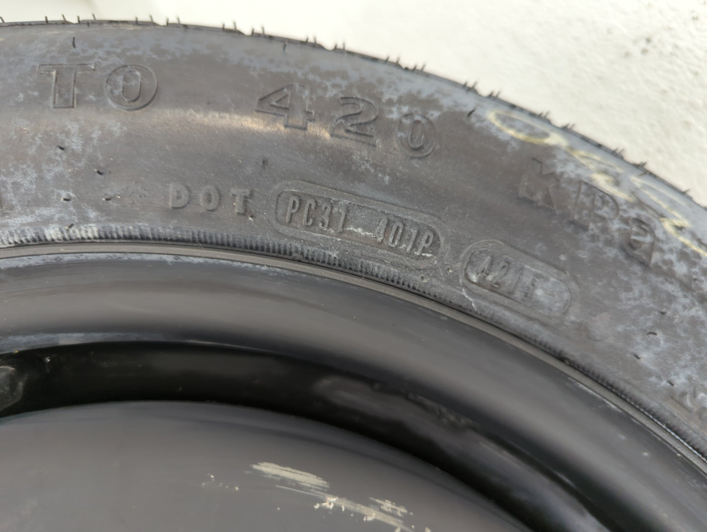 Dodge Caravan Spare Donut Tire Wheel Rim Oem - Oemusedautoparts1.com