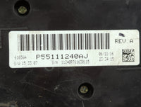 2016 Dodge Caravan Climate Control Module Temperature AC/Heater Replacement P/N:P55111240AJ Fits OEM Used Auto Parts - Oemus