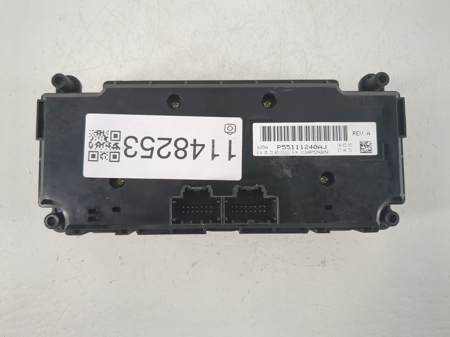 2016 Dodge Caravan Climate Control Module Temperature AC/Heater Replacement P/N:P55111240AJ Fits OEM Used Auto Parts - Oemus