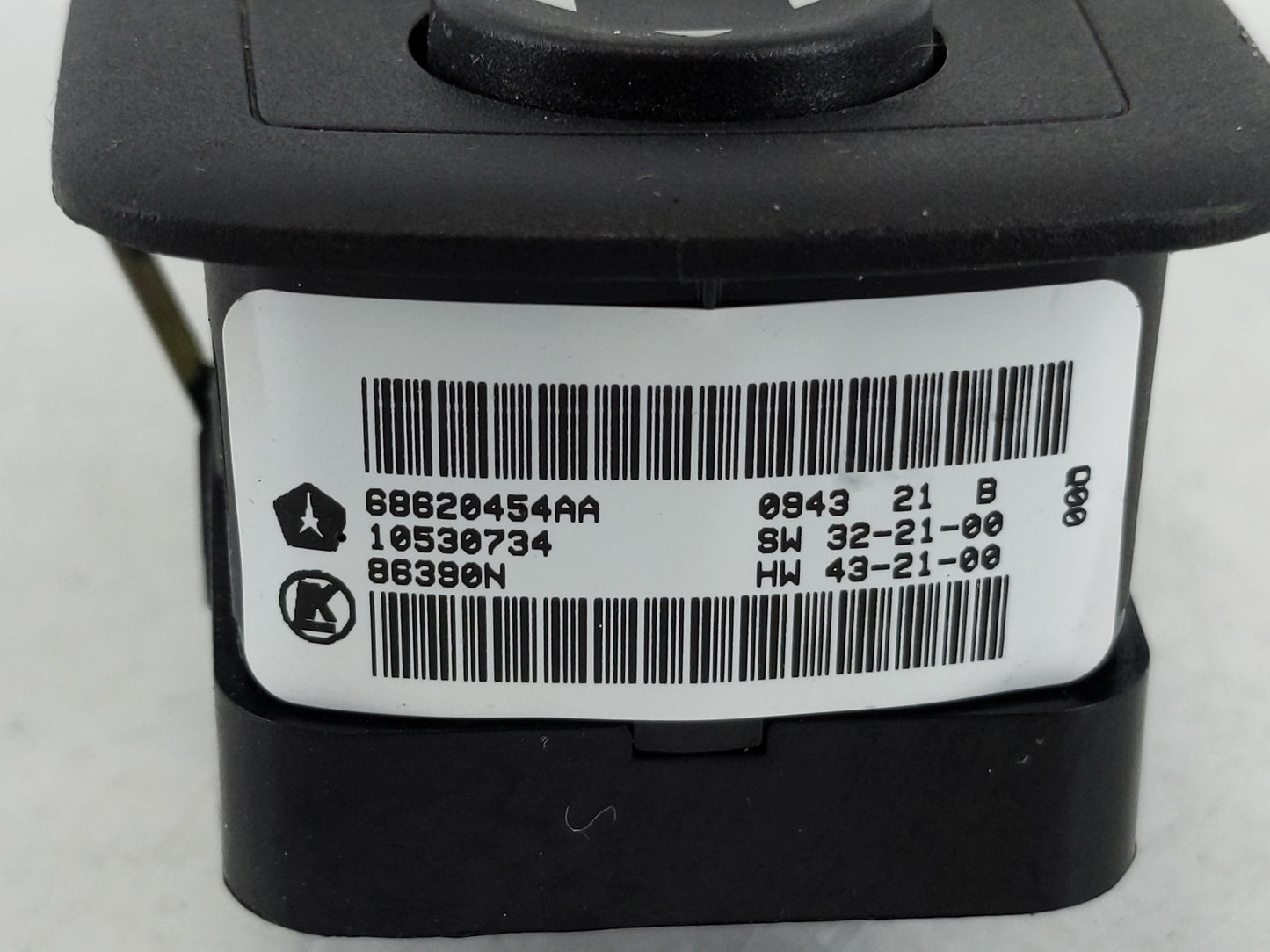 2016 Dodge Caravan Master Power Window Switch Replacement Driver Side Left P/N:68620454AA Fits OEM Used Auto Parts - Oemused