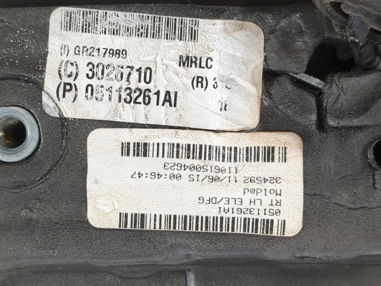 2016 Dodge Caravan Driver Side View Mirror - Left Door Mirror OEM Used - Oemusedautoparts1.com