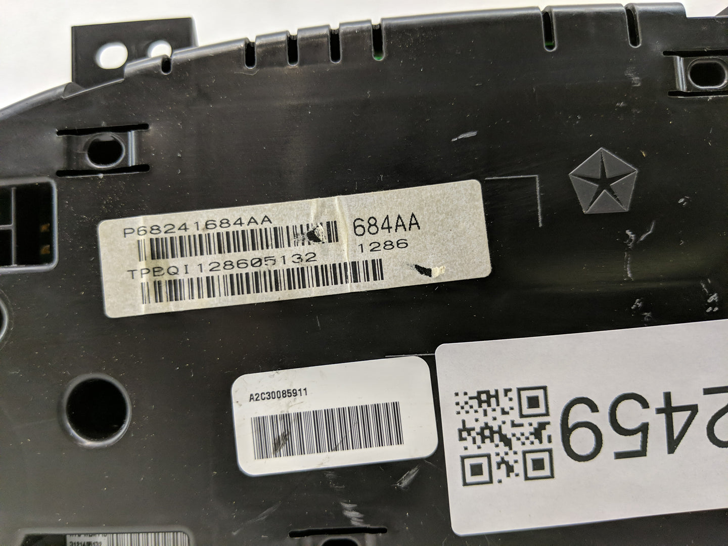 2016 Dodge Caravan Instrument Cluster Speedometer Gauges P/N:P68241684AA Fits Fits 2015 2017 2018 OEM Used Auto Parts - Oemu