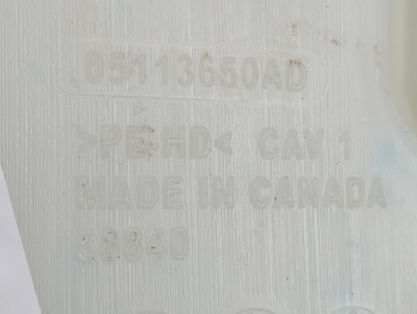 Dodge Caravan Windshield Washer Fluid Reservoir Bottle Oem - Oemusedautoparts1.com