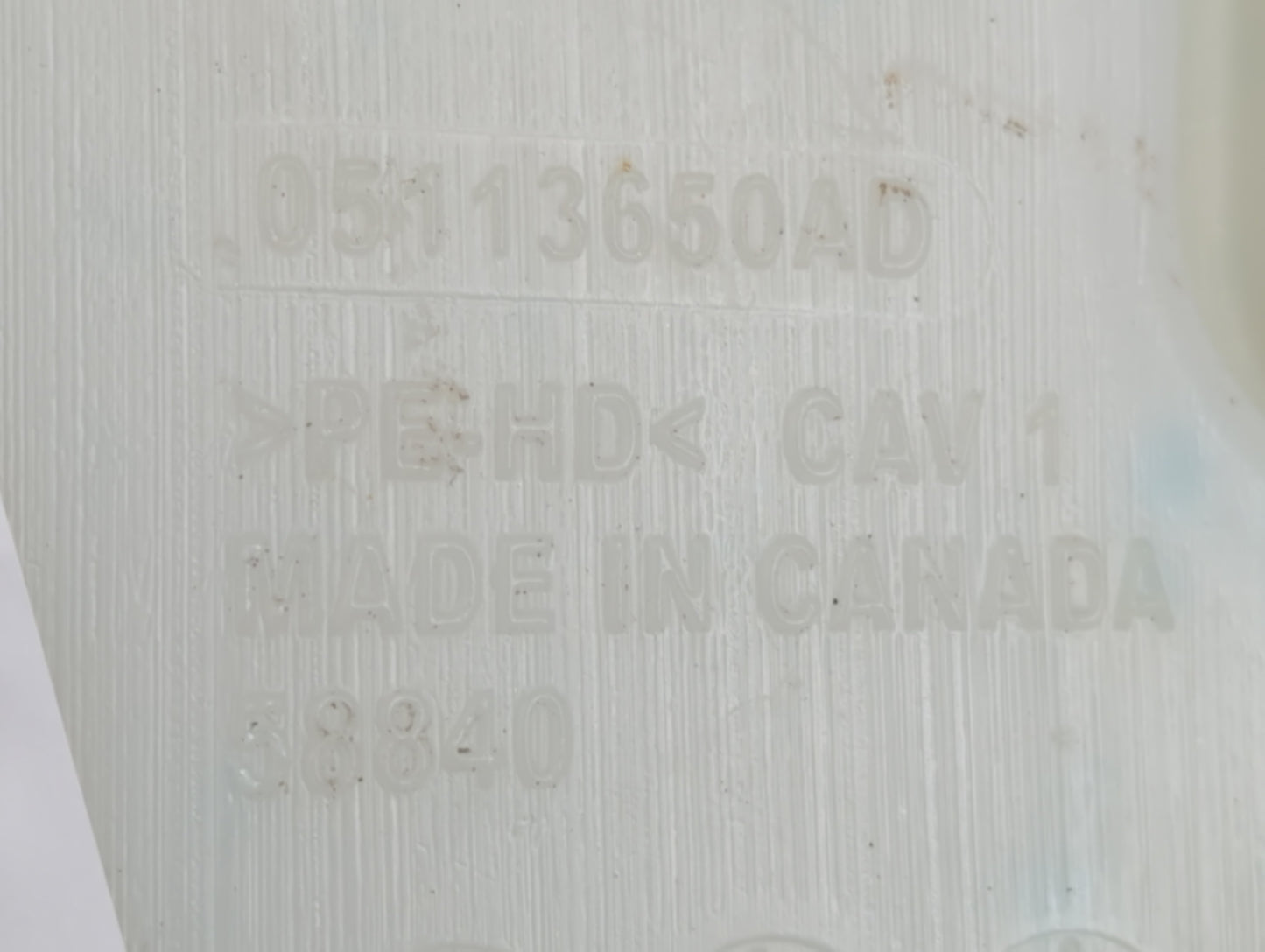 Dodge Caravan Windshield Washer Fluid Reservoir Bottle Oem - Oemusedautoparts1.com