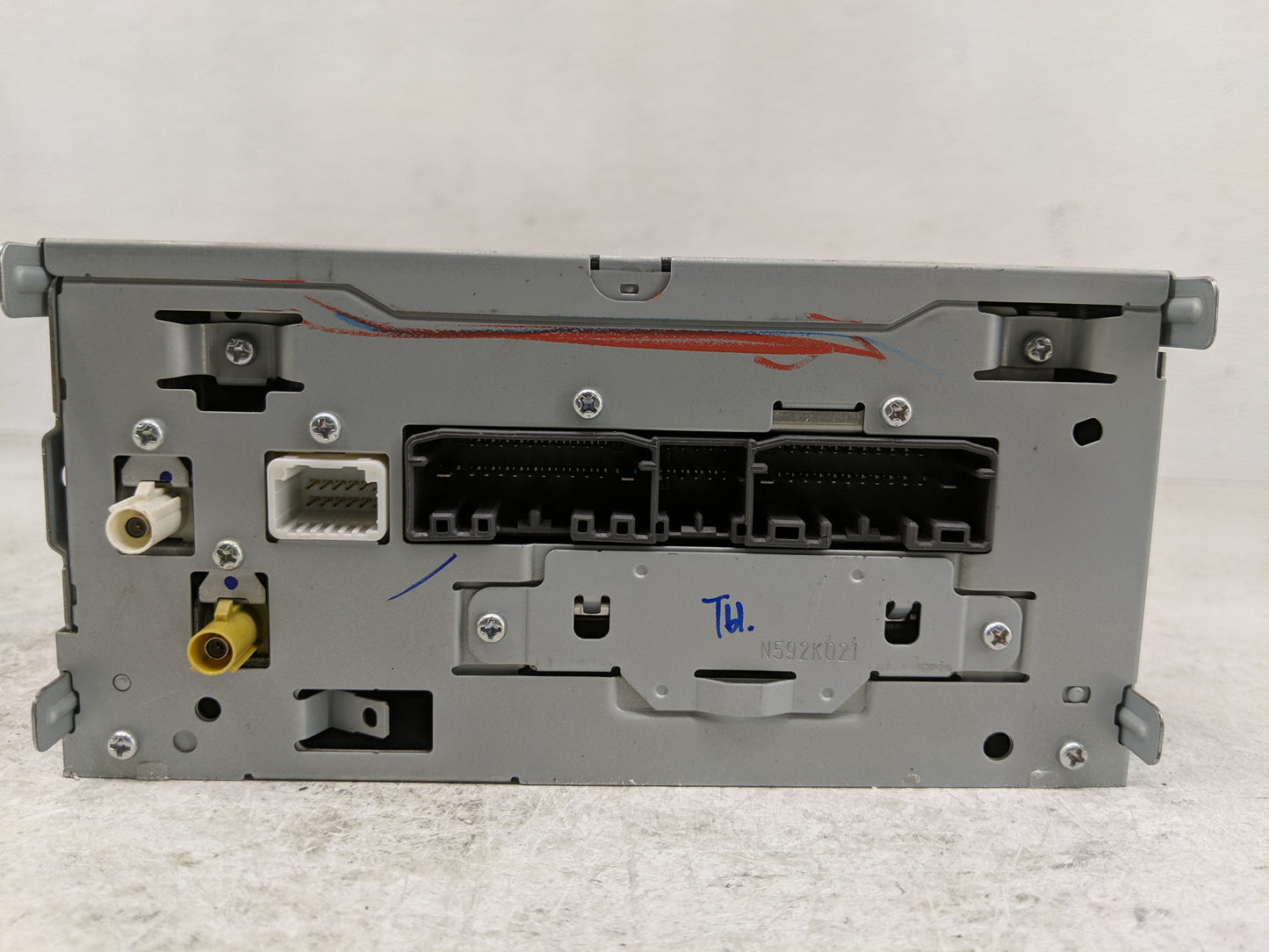 2016 Dodge Caravan Radio AM FM Cd Player Receiver Replacement P/N:P68282485AD 68282485AA Fits OEM Used Auto Parts - Oemuseda