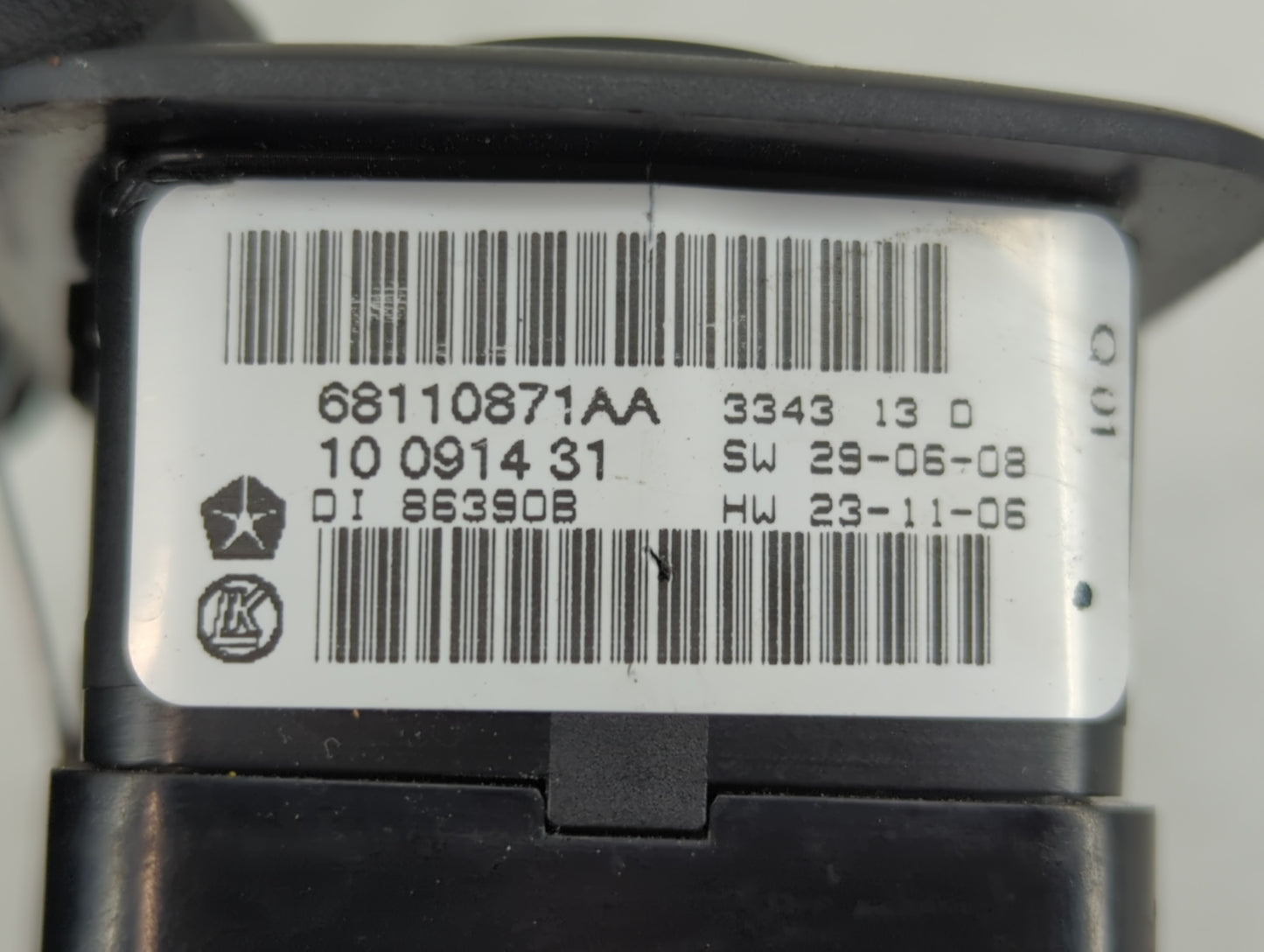 2016 Dodge Caravan Master Power Window Switch Replacement Driver Side Left P/N:68110871AA Fits Fits 2012 2013 2014 2015 OEM 