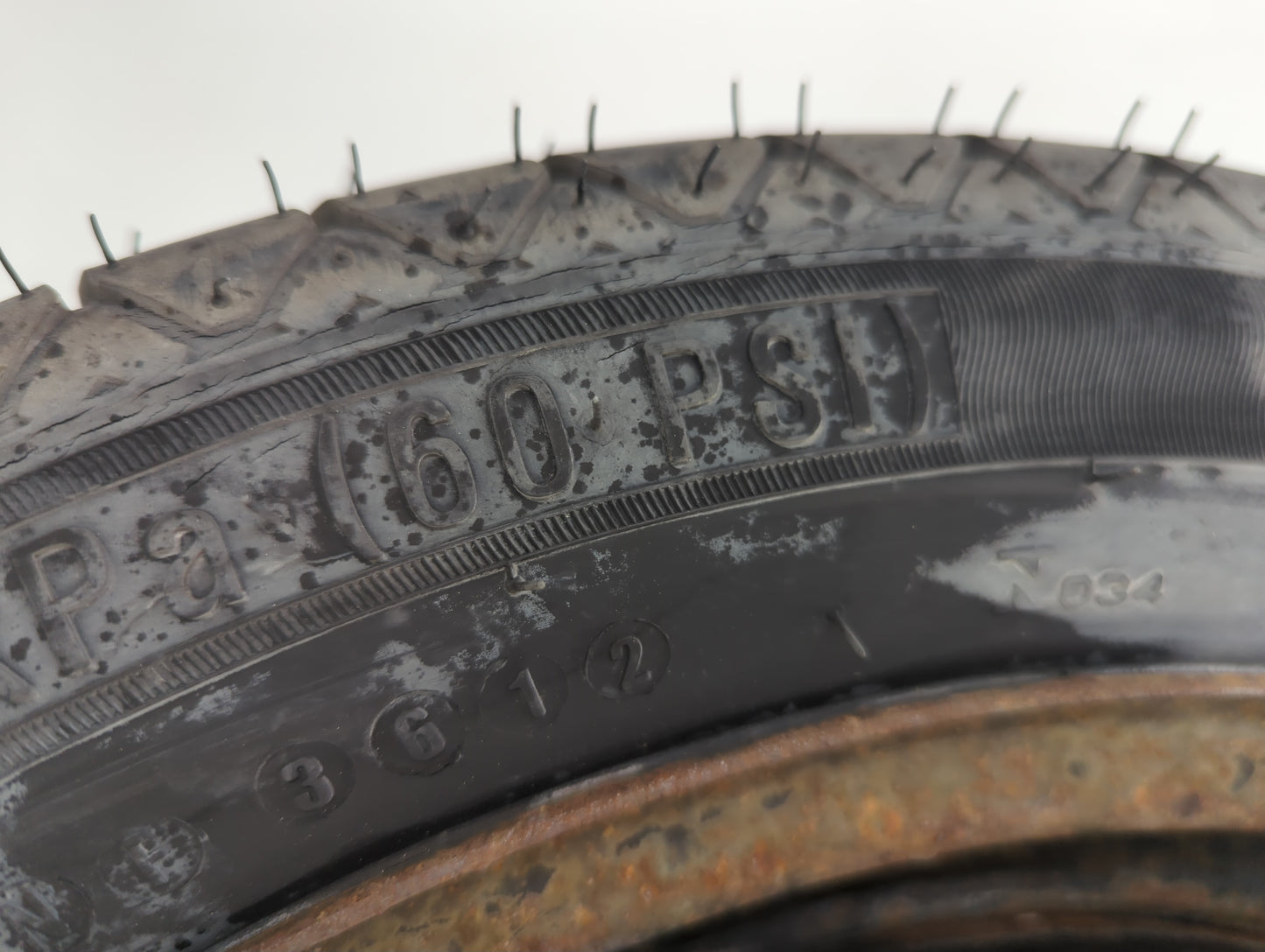 Dodge Caravan Spare Donut Tire Wheel Rim Oem - Oemusedautoparts1.com