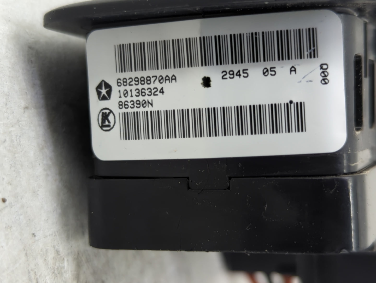 2016 Dodge Caravan Master Power Window Switch Replacement Driver Side Left P/N:68298870AA 10136324 Fits Fits 2012 2013 2014 