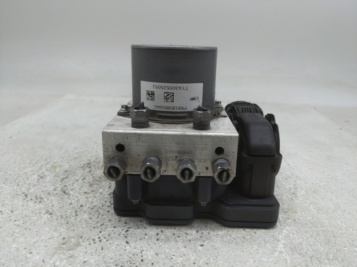 2016 Dodge Caravan Anti-Lock Brake ABS Pump Module Actuator OEM P/N:68183803AC Fits Fits 2015 2017 2018 2019 2020 OEM Used A